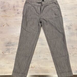 H&M tweed work slacks pants size 6